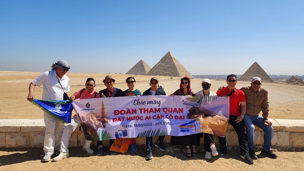 Đoàn Ai Cập nhà Vietkingtravel