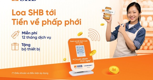 Loa thanh toán – "Bạn đồng hành" cho hộ kinh doanh