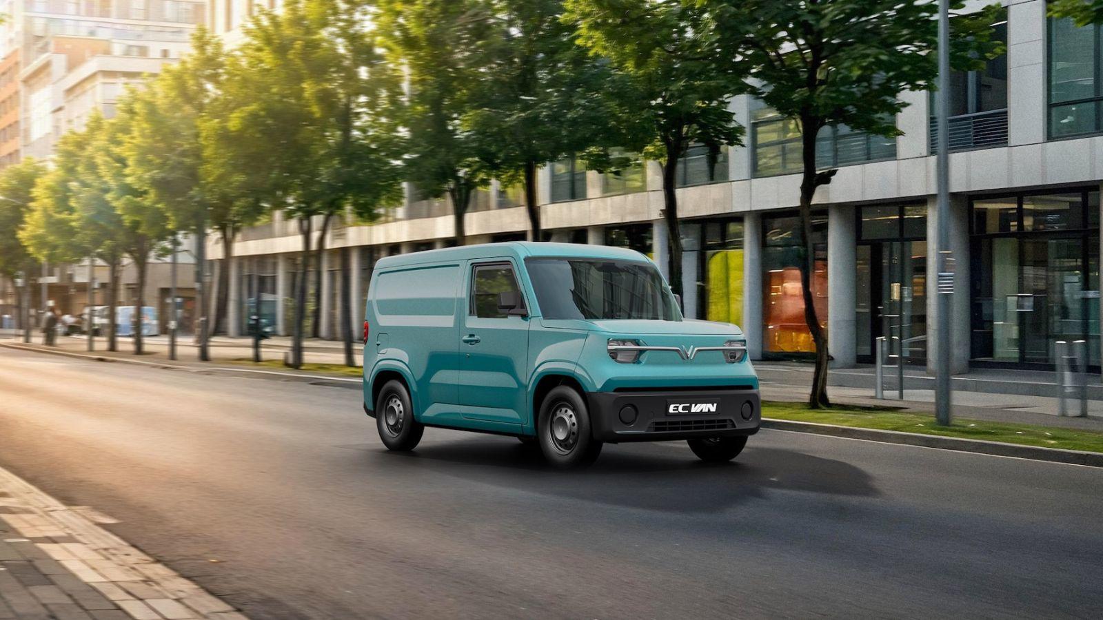 VinFast bắt đầu nhận cọc dòng xe tải điện EC Van - 2