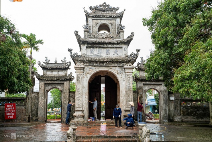 Chùa Chuông - danh lam phố Hiến trước ngày đón xá lợi Phật - 1