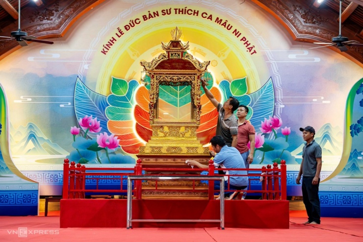 Chùa Chuông - danh lam phố Hiến trước ngày đón xá lợi Phật - 9