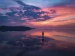 Ngắm biển "vô cực" đẹp như tranh vẽ ở Ninh Thuận