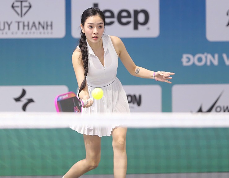 Người đẹp pickleball Cao Quyên cùng dàn mỹ nhân làm nóng giải đấu tiền tỷ - 12