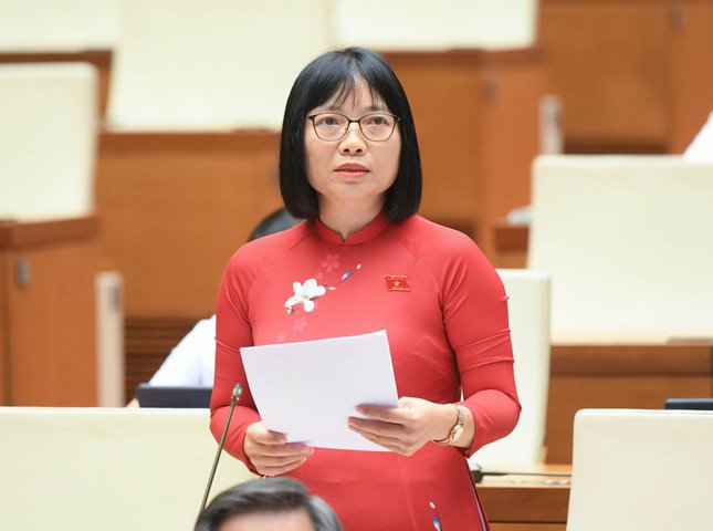 Đại biểu Nguyễn Thị Việt Nga. Ảnh: Như Ý