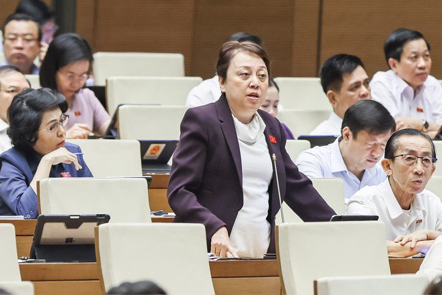 Đại biểu Phạm Khánh Phong Lan. Ảnh: Như Ý