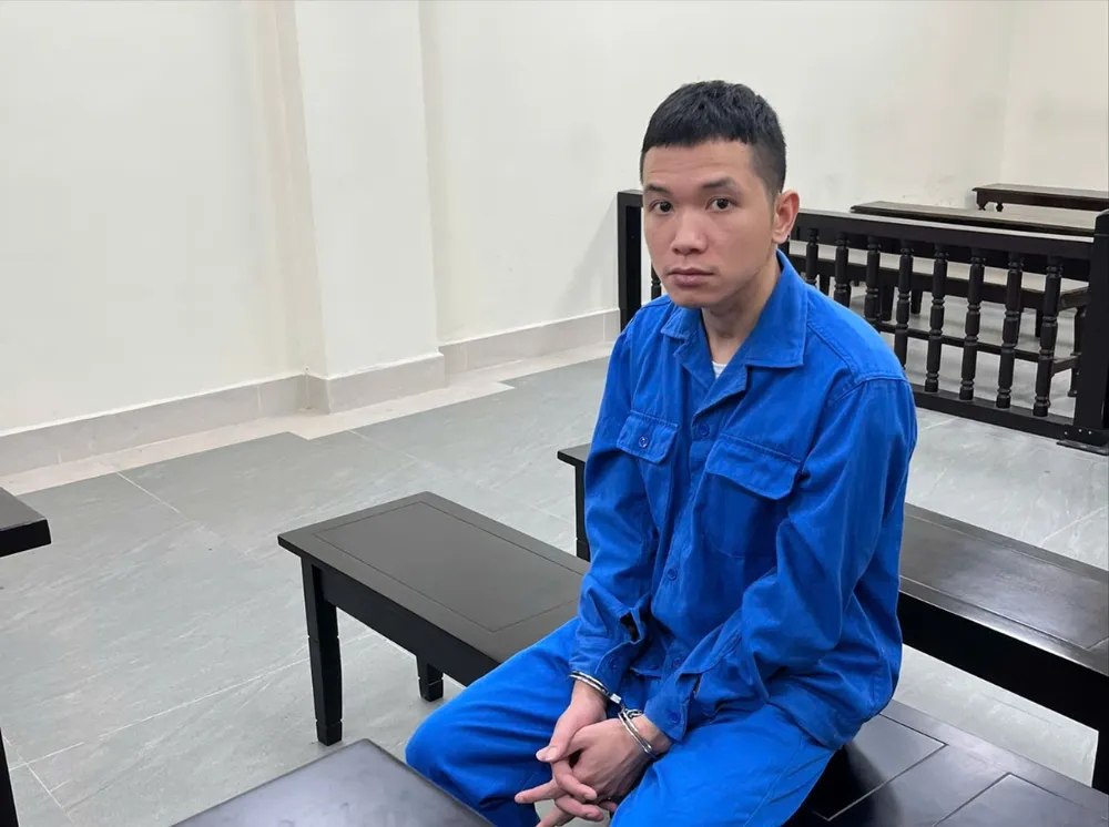 Bị cáo tại phiên tòa. Ảnh: Hoàng Huy