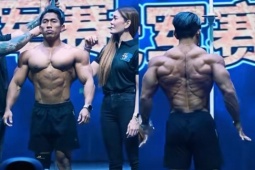 " Hết hồn " trước lực sĩ thể hình có cơ lưng " quái vật " khác người