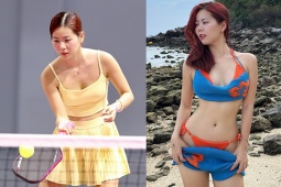 Hot girl pickleball Hương Ly giành cú đúp danh hiệu trong một ngày