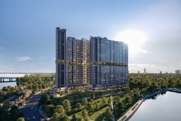 An Gia (AGG) “trình làng” tháp Gió Đông dự án The Gió Riverside