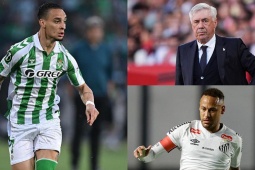 HLV Ancelotti mới nắm quyền đã chơi lớn: Loại Neymar, gọi Antony trở lại ĐT Brazil
