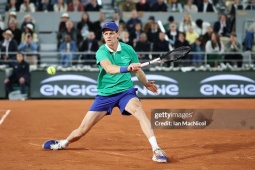 Video tennis Sinner - Rinderknech: Set 3 quá ngoạn mục (Roland Garros)