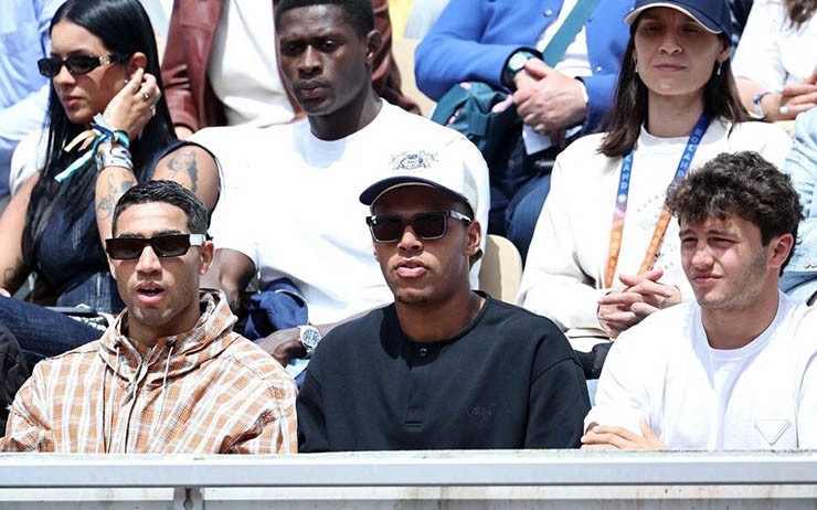 Các ngôi sao PSG đi xem Roland Garros