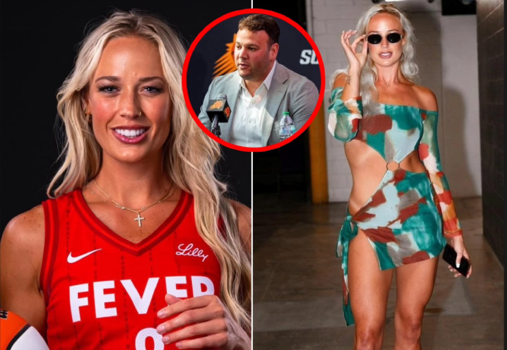 Nữ cầu thủ&nbsp;Cunningham bị đồn "tằng tịu" với&nbsp;Josh Bartelstein