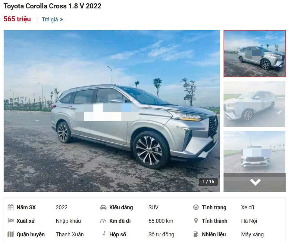 Toyota Veloz Cross đời mới hơn giá cao hơn. (Ảnh chụp màn hình)