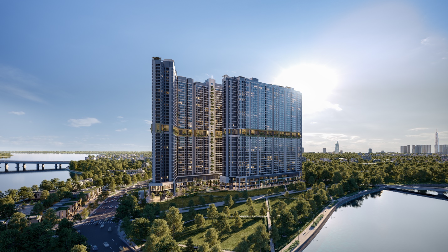 Phối cảnh dự án The Gió Riverside