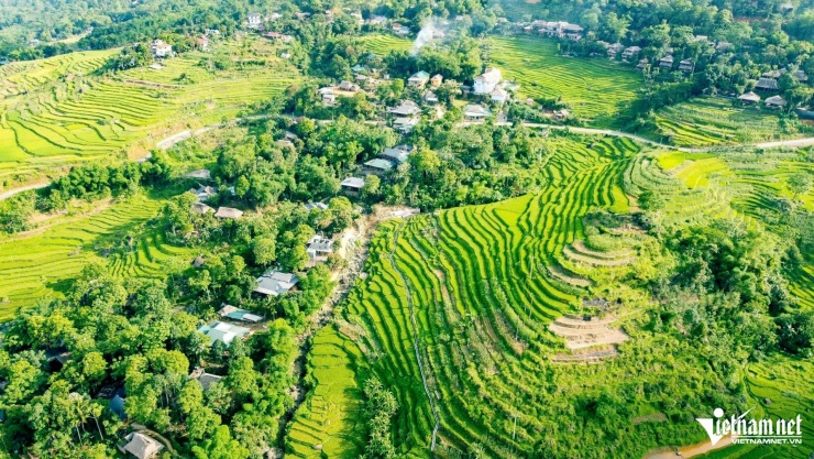 Một góc khu du lịch Pù Luông. Ảnh: Trần Nghị