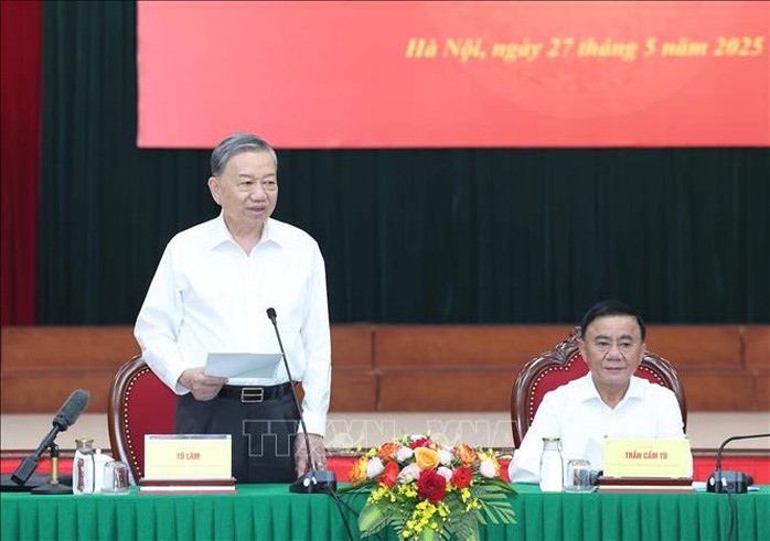 Tổng Bí thư Tô Lâm phát biểu chỉ đạo