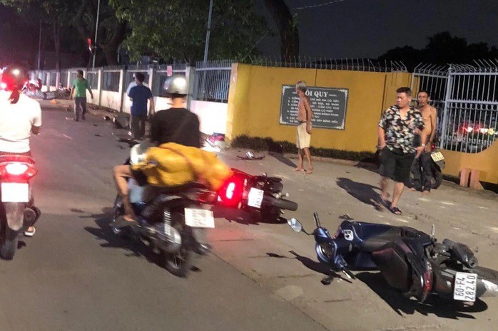 Hiện trường vụ tai nạn