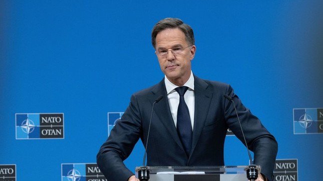 Tổng thư ký NATO Mark Rutte. (Ảnh: Getty Images)