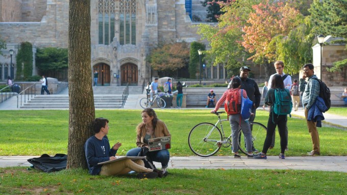Khuôn viên Đại học Yale, Mỹ. Ảnh: Yale University