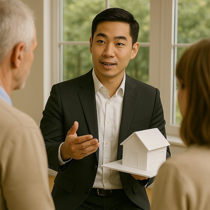 Sự phát triển của công nghệ cho phép đặt hàng từ nhà sản xuất mà không cần phải ra khỏi nhà và chờ sản phẩm được giao đến tận nhà. Minh họa AI: Hồng Đào
