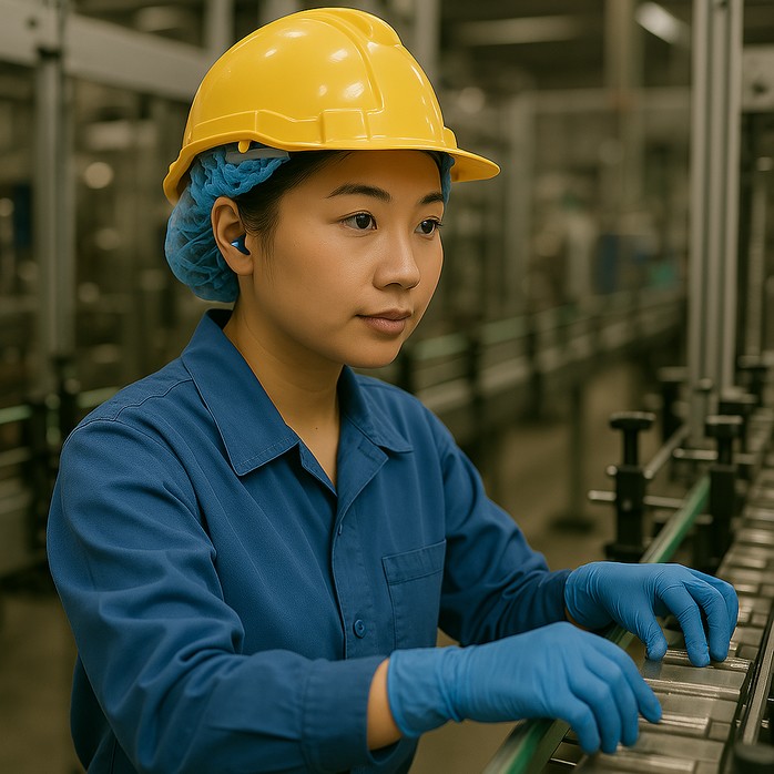 Hoạt động càng đơn giản thì càng dễ bị máy móc thay thế. Minh họa AI: Hồng Đào