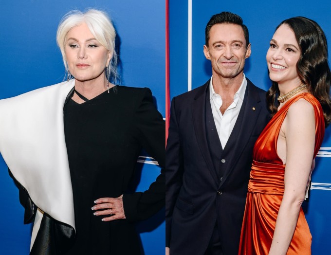 Deborra-Lee Furness (trái) đệ đơn ly hôn Hugh Jackman sau khi chồng vướng tin đồn ngoại tình với diễn viên Sutton Foster (phải). Ảnh: Yahoo