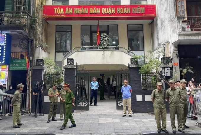 Trụ sở TAND quận Hoàn Kiếm hiện nay. Ảnh: Phạm Dự