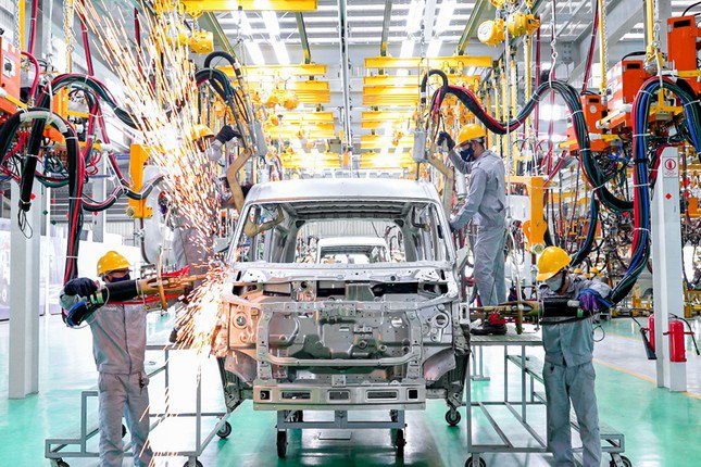 Thaco Auto là doanh nghiệp chủ lực suốt hơn 2 thập kỷ qua, đóng góp phần lớn vào doanh thu cũng như lợi nhuận của THACO. Ảnh: Thaco.