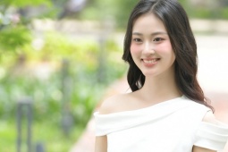 Nữ sinh Đại học Ngoại thương vui vì được khen giống Á hậu Phương Nhi