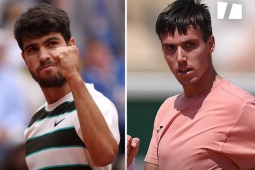 Trực tiếp tennis Marozsan - Alcaraz:  " Tiểu Nadal "  không để cú sốc xảy ra (Roland Garros)