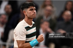 Trực tiếp tennis Marozsan - Alcaraz:  " Tiểu Nadal "  quá mạnh (Roland Garros) (Kết thúc)