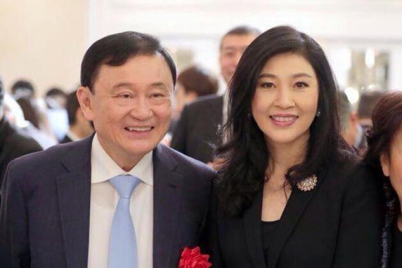 Ông Thaksin và bà Yingluck trong một sự kiện năm 2018. Ảnh: Ingshin21 