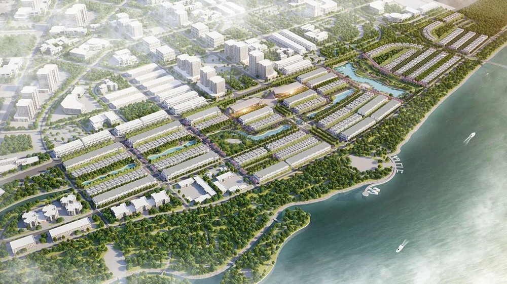 Dự án sở hữu vị trí vượng phong thủy ôm trọn 2,5km đường bờ sông Thái Bình