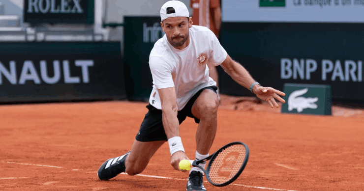 Dimitrov phải đối mặt với nhiều chấn thương trong sự nghiệp