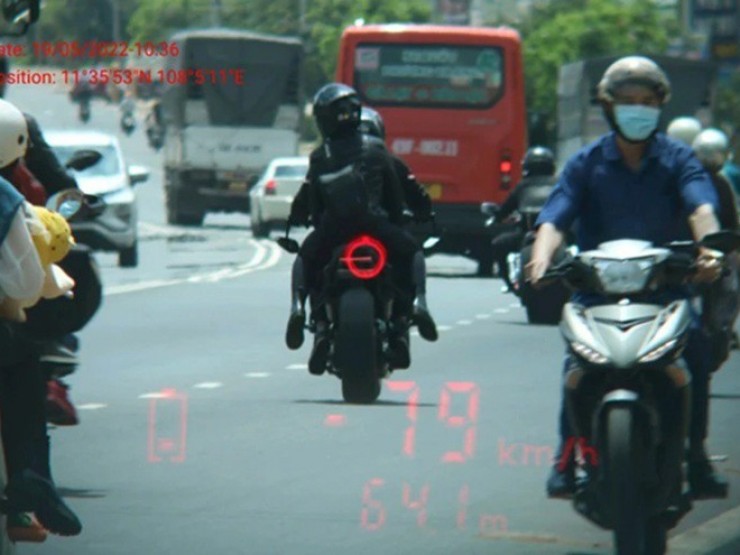 Xe máy lưu ý bị phạt nguội do chạy quá tốc độ lên tới 8 triệu đồng