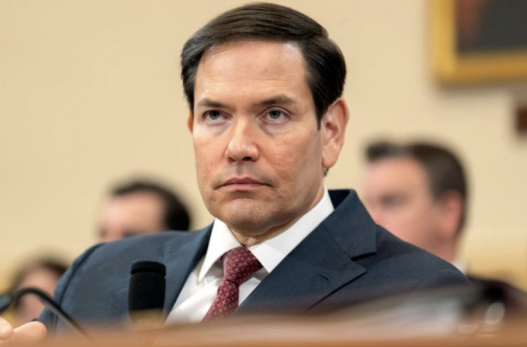 Ngoại tưởng Mỹ Marco Rubio. Ảnh: AP
