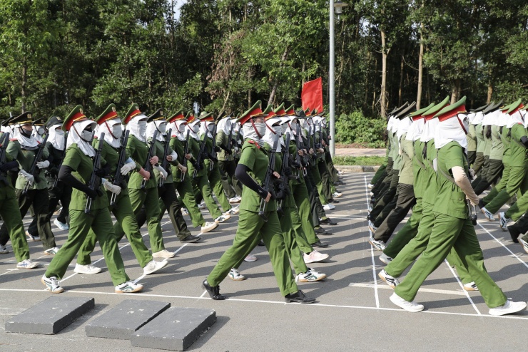 Người lính trẻ rèn luyện dưới nắng Hòa Lạc, sẵn sàng cho Lễ diễu binh A80 - 11
