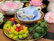 Chiêm ngưỡng mâm cúng Tết Đoan Ngọ 'đẹp như tranh' của mẹ đảm Hà thành: Gói trọn hồn Việt trong từng lễ vật