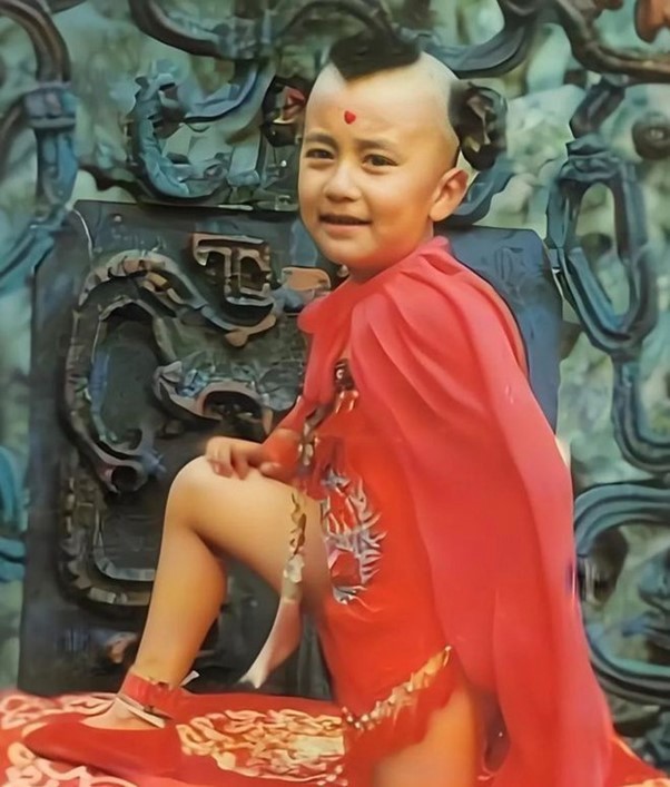 "Hồng Hài Nhi" Triệu Hân Bồi trong bộ phim kinh điển Tây Du Ký 1986.