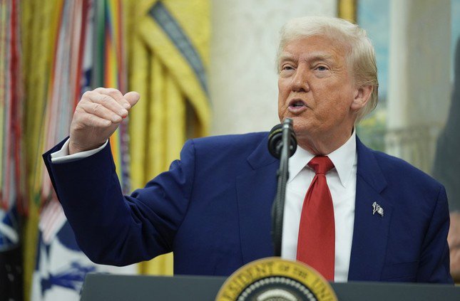 Tổng thống Mỹ Donald Trump. (Ảnh: AP)