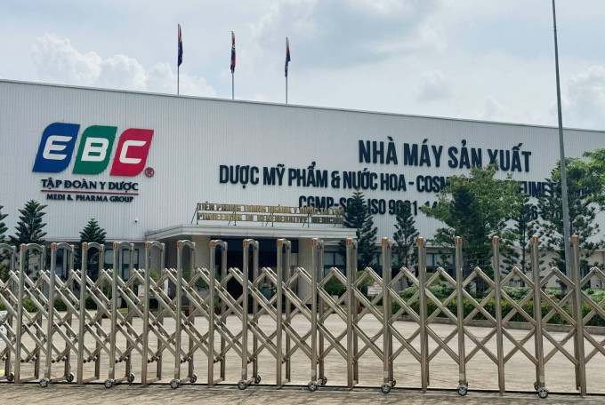 Công ty EBC tại KCN Giang Điền. Ảnh: Thái Hà