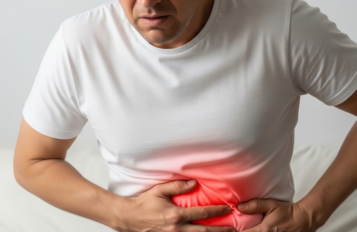 Rủi ro ung thư đại trực tràng tăng lên nếu bạn từng thừa cân - béo phì khi còn nhỏ hoặc trong những năm đôi mươi - Minh họa AI: Thu Anh