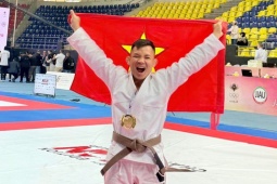 Chuyện thật như đùa: Võ sĩ Thái Lan xin thua luôn khi gặp Hồng Sơn ở jujitsu châu Á