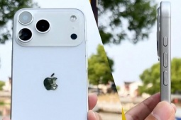 Hé lộ độ dày ấn tượng của iPhone 17 Pro Max