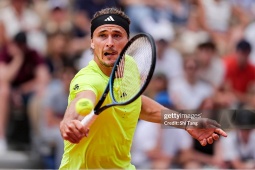 Video tennis Zverev - De Jong: Bất ngờ set 1, bừng tỉnh ngược dòng (Roland Garros)