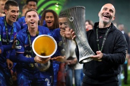 Chelsea lên ngôi Conference League: Palmer chói sáng, Maresca ứng biến cực đỉnh