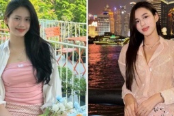 Nữ sinh quê Quảng Trị được ví  ' bản sao '  Đỗ Thị Hà gây chú ý trong vòng chung kết Hoa hậu Việt Nam