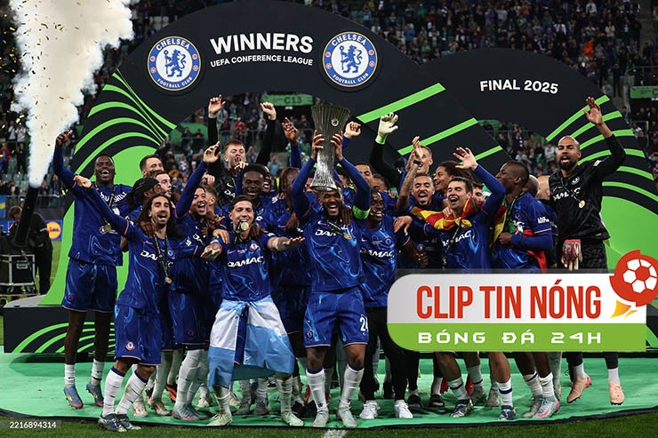 Chelsea đăng quang Conference League