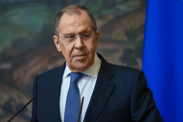 Ngoại trưởng Nga Sergey Lavrov. Ảnh: Reuters
